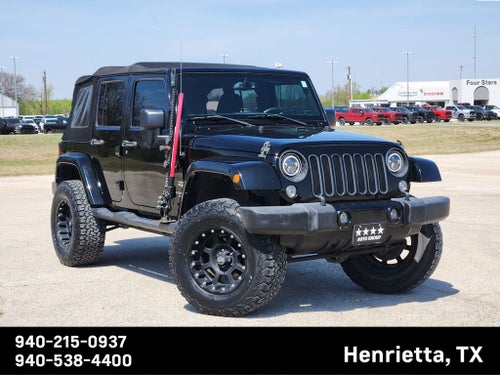 2016 Jeep Wrangler Unlimited Sahara