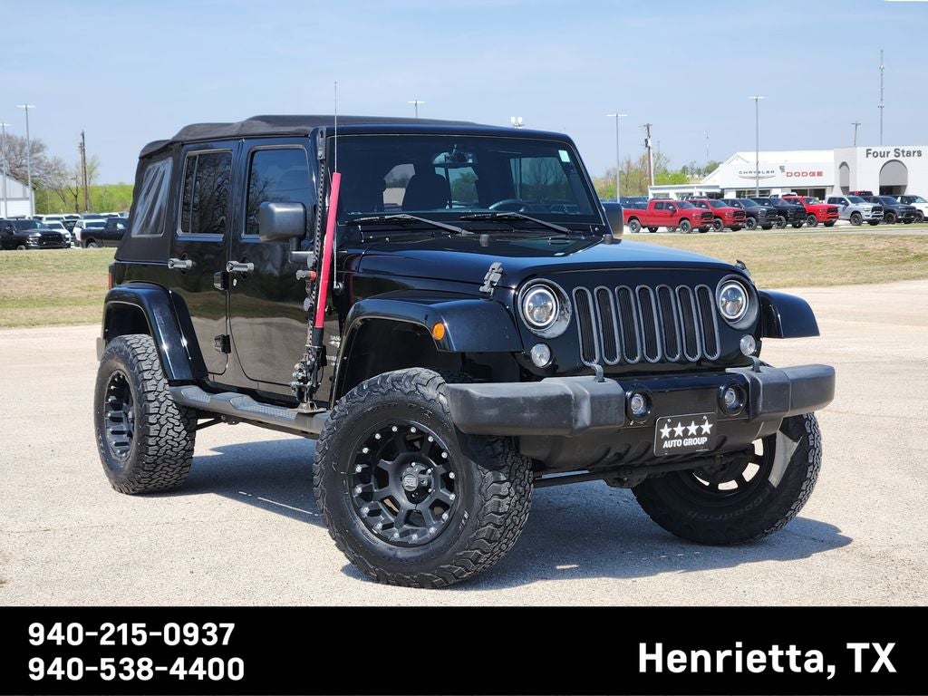 2016 Jeep Wrangler Unlimited Sahara