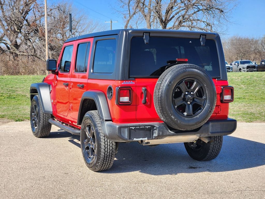 2020 Jeep Wrangler Unlimited Sport S 4x4