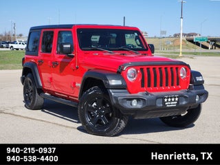 2020 Jeep Wrangler Unlimited Sport S 4x4