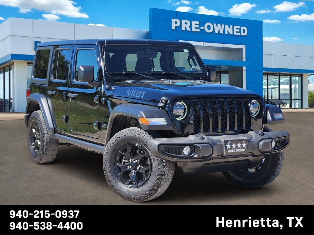 2021 Jeep Wrangler Unlimited Willys 4x4