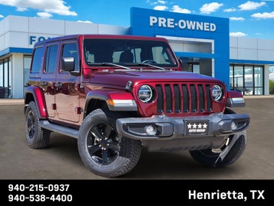 2021 Jeep Wrangler Unlimited Sahara Altitude 4x4