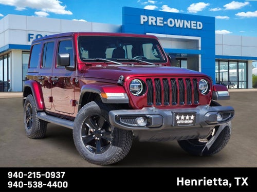 2021 Jeep Wrangler Unlimited Sahara Altitude 4x4