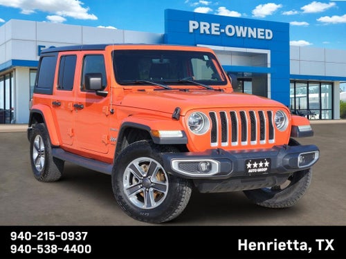2019 Jeep Wrangler Unlimited Sahara 4x4