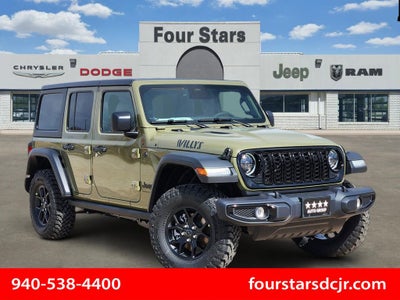 2026 Jeep Wrangler WRANGLER 4-DOOR WILLYS