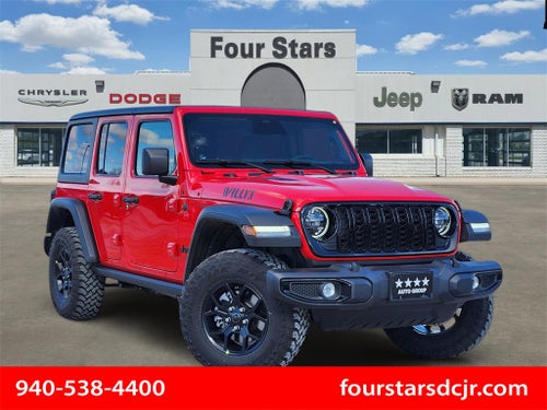 2026 Jeep Wrangler WRANGLER 4-DOOR WILLYS