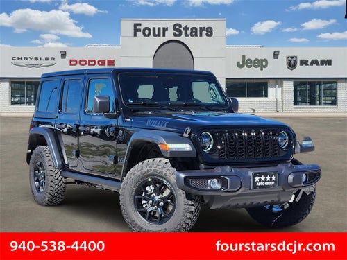 2026 Jeep Wrangler WRANGLER 4-DOOR WILLYS