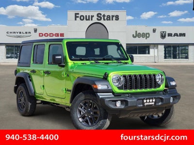 2026 Jeep Wrangler WRANGLER 4-DOOR SPORT S