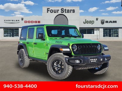 2026 Jeep Wrangler WRANGLER 4-DOOR WILLYS