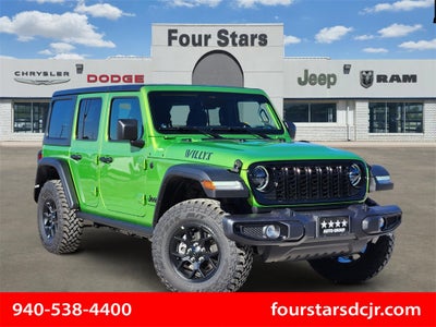 2026 Jeep Wrangler WRANGLER 4-DOOR WILLYS