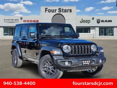 2026 Jeep Wrangler WRANGLER 4-DOOR SPORT S