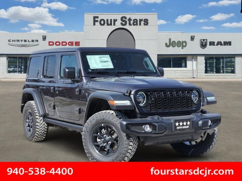 2026 Jeep Wrangler WRANGLER 4-DOOR WILLYS