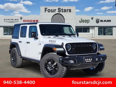 2026 Jeep Wrangler WRANGLER 4-DOOR WILLYS