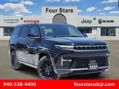 2026 Jeep Grand Wagoneer GRAND WAGONEER LIMITED RESERVE 4X4