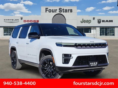 2026 Jeep Grand Wagoneer GRAND WAGONEER SUMMIT OBSIDIAN 4X4