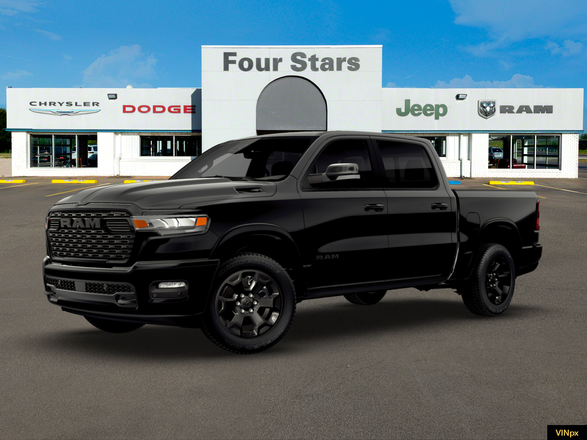 2026 RAM Ram 1500 RAM 1500 LONE STAR CREW CAB 4X4 5'7' BOX