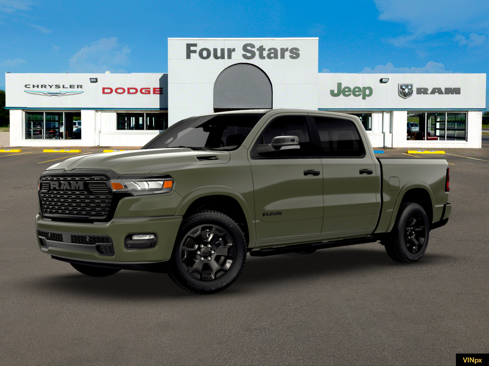 2026 RAM Ram 1500 RAM 1500 LONE STAR CREW CAB 4X4 5'7' BOX