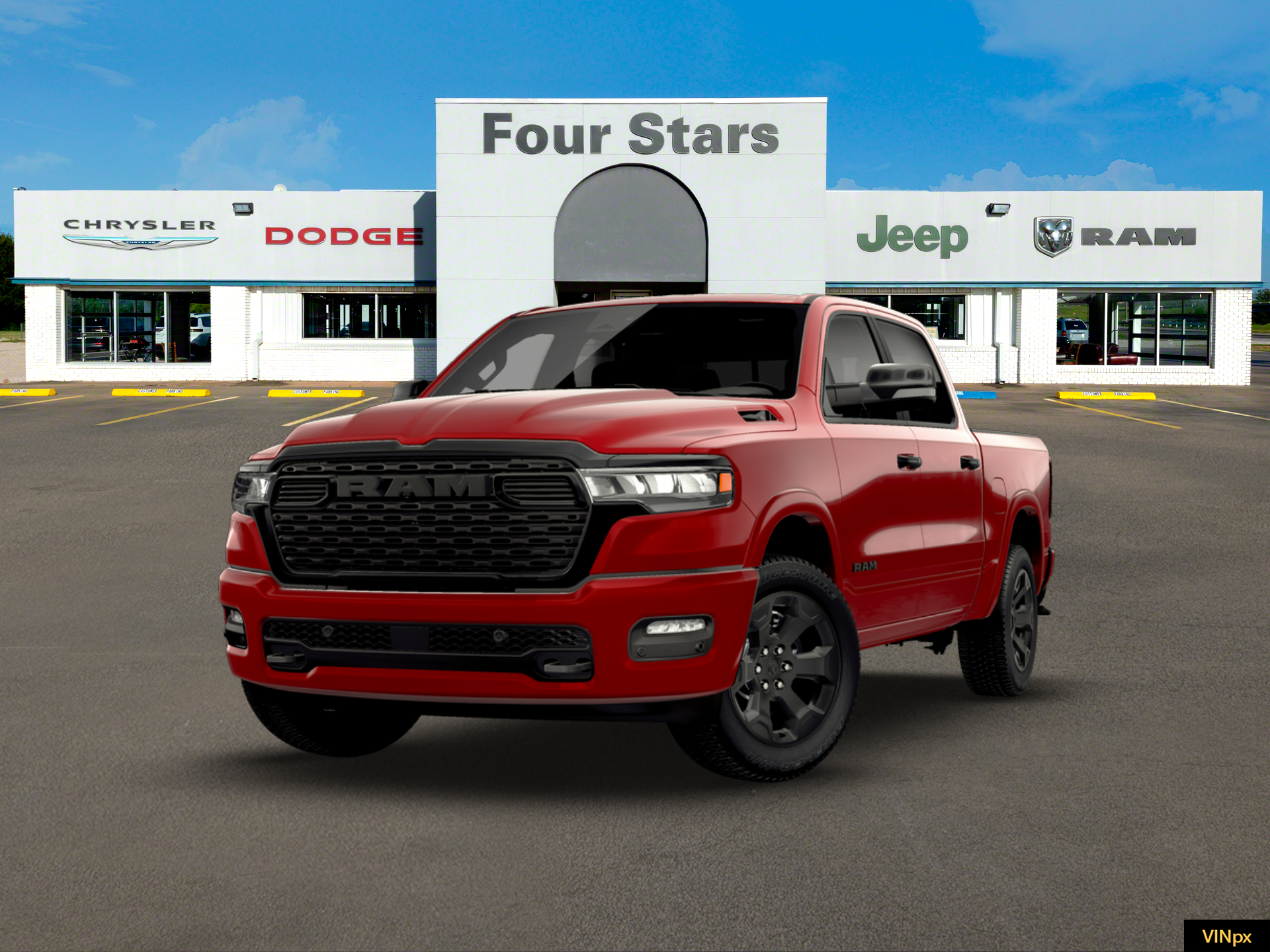 2026 RAM Ram 1500 RAM 1500 LONE STAR CREW CAB 4X4 5'7' BOX