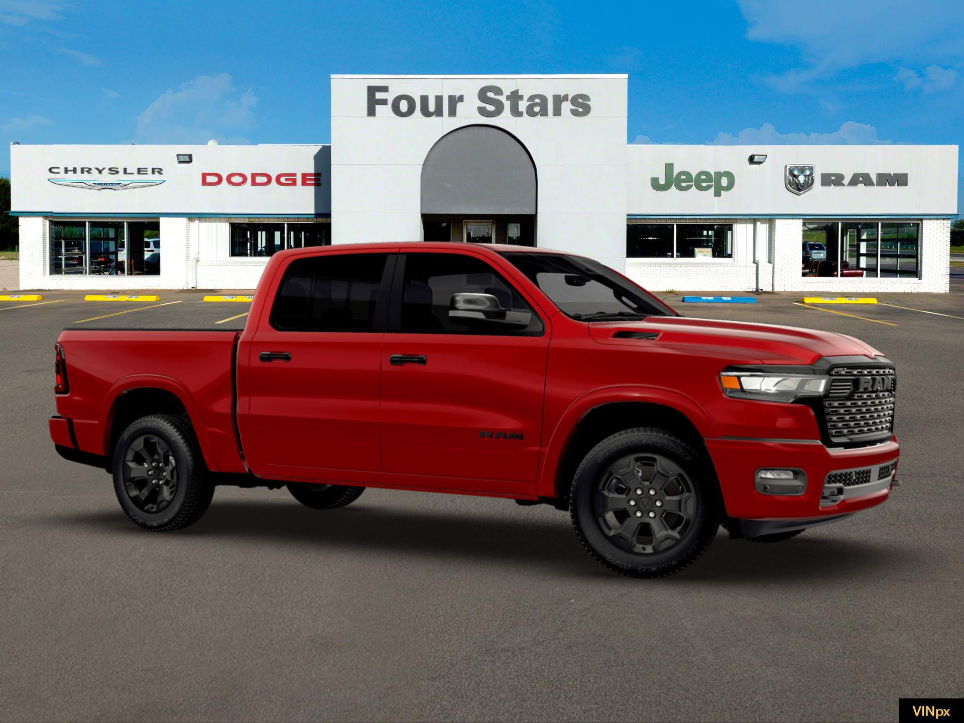 2026 RAM Ram 1500 RAM 1500 LONE STAR CREW CAB 4X4 5'7' BOX