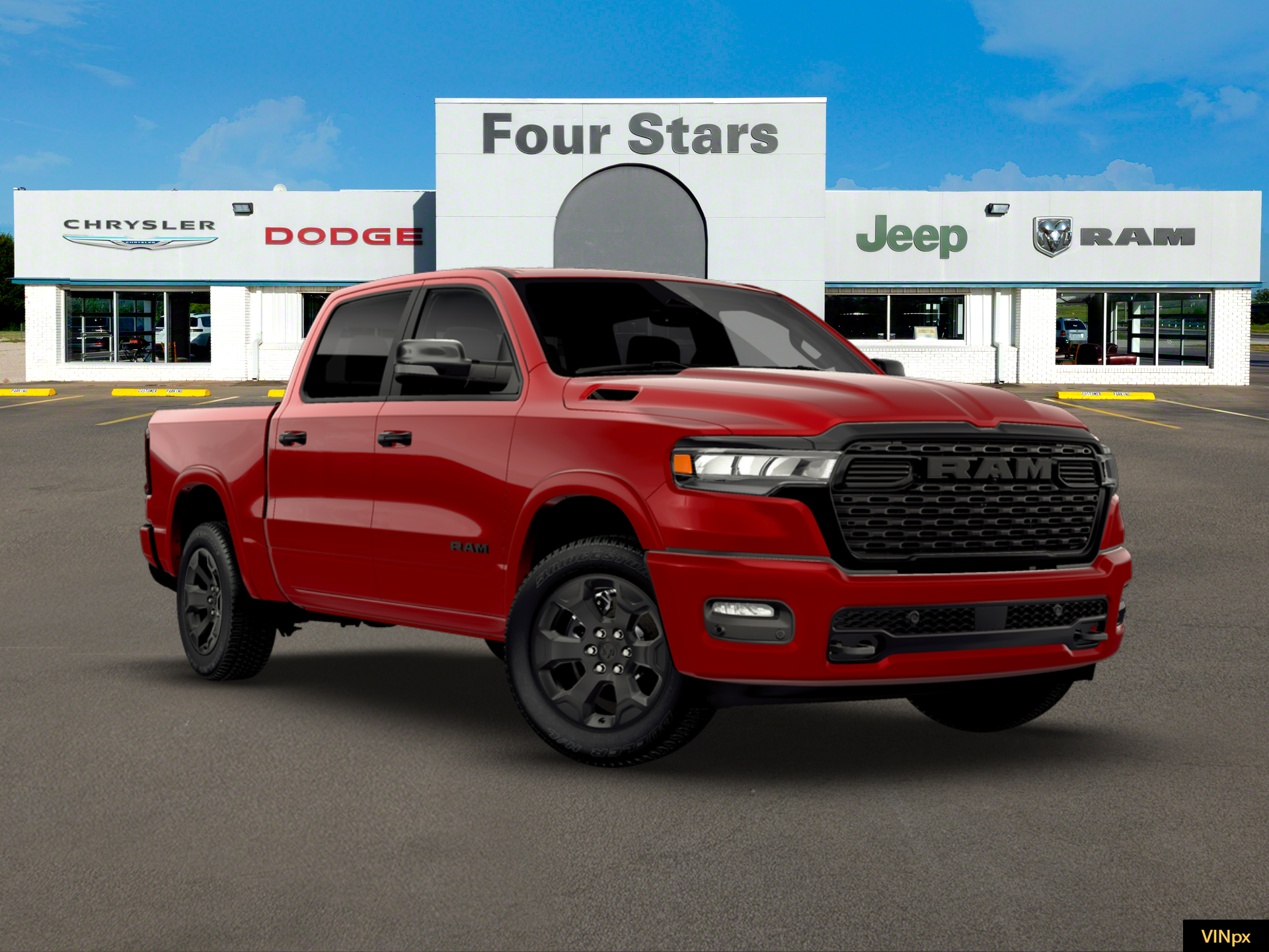 2026 RAM Ram 1500 RAM 1500 LONE STAR CREW CAB 4X4 5'7' BOX