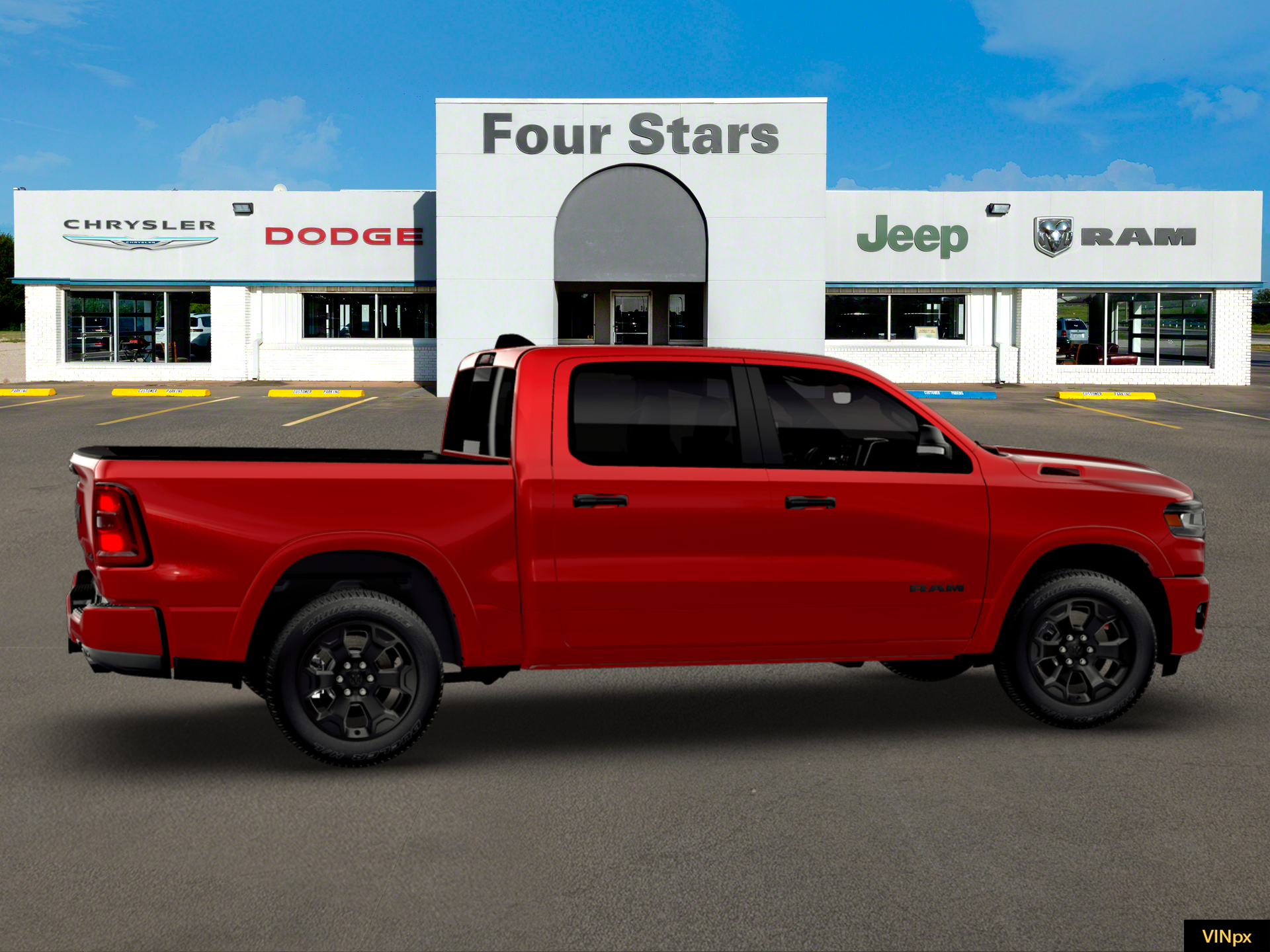 2026 RAM Ram 1500 RAM 1500 LONE STAR CREW CAB 4X4 5'7' BOX