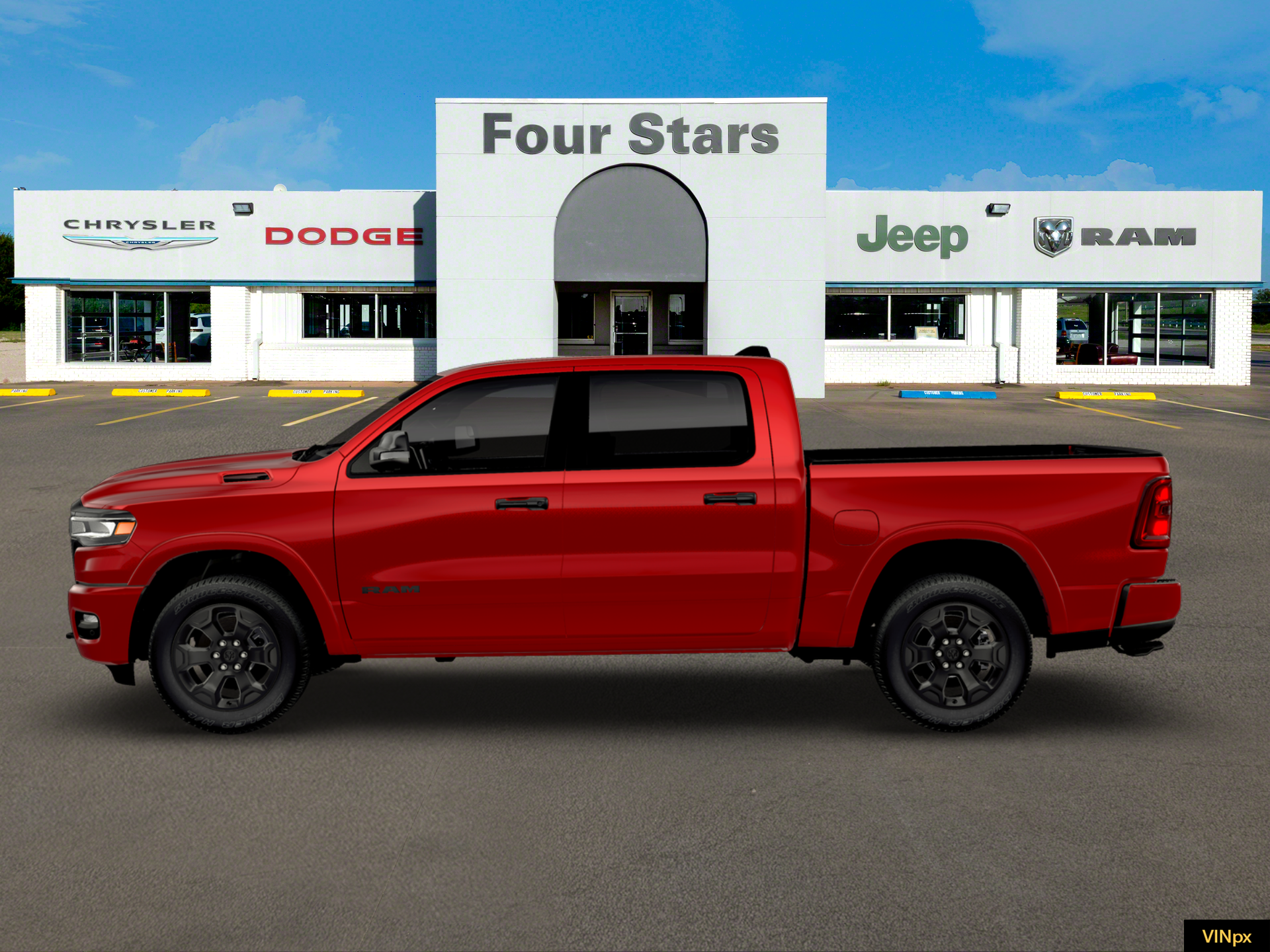 2026 RAM Ram 1500 RAM 1500 LONE STAR CREW CAB 4X4 5'7' BOX