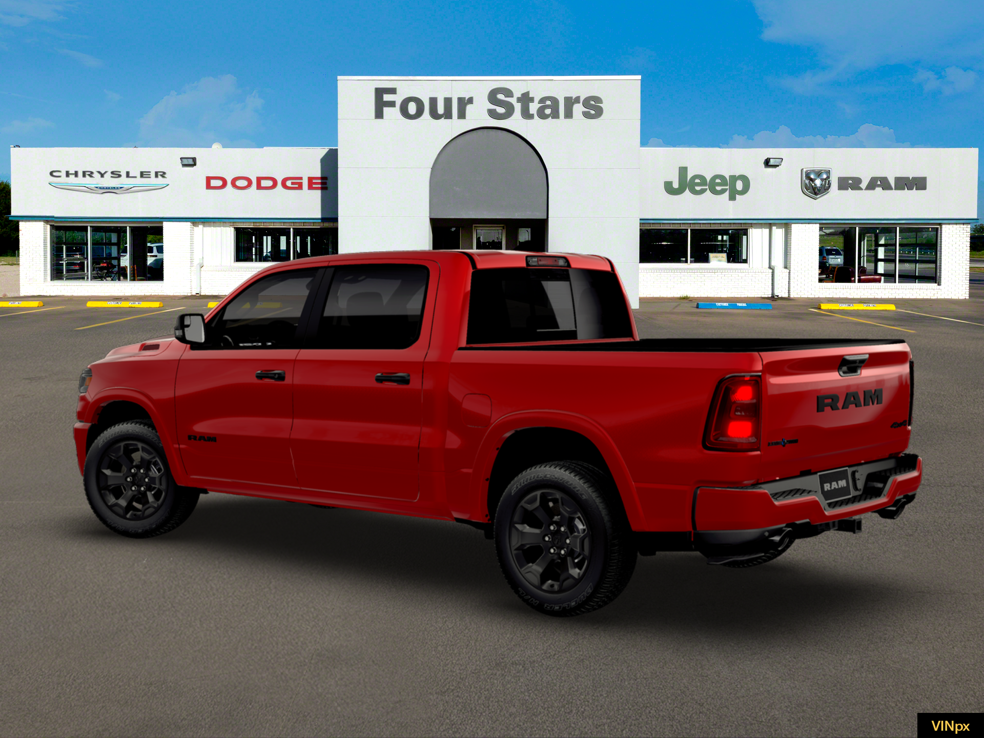 2026 RAM Ram 1500 RAM 1500 LONE STAR CREW CAB 4X4 5'7' BOX