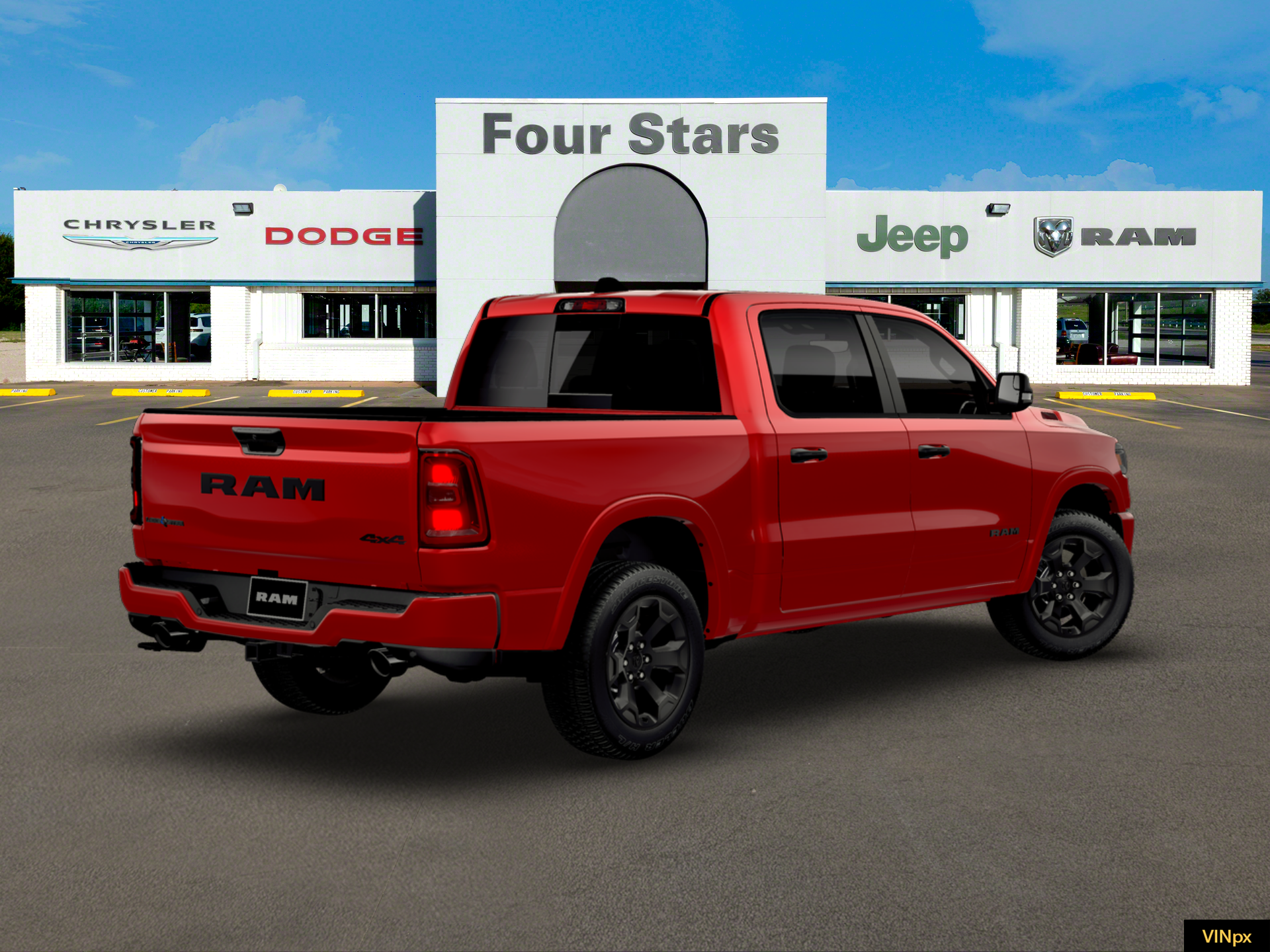 2026 RAM Ram 1500 RAM 1500 LONE STAR CREW CAB 4X4 5'7' BOX