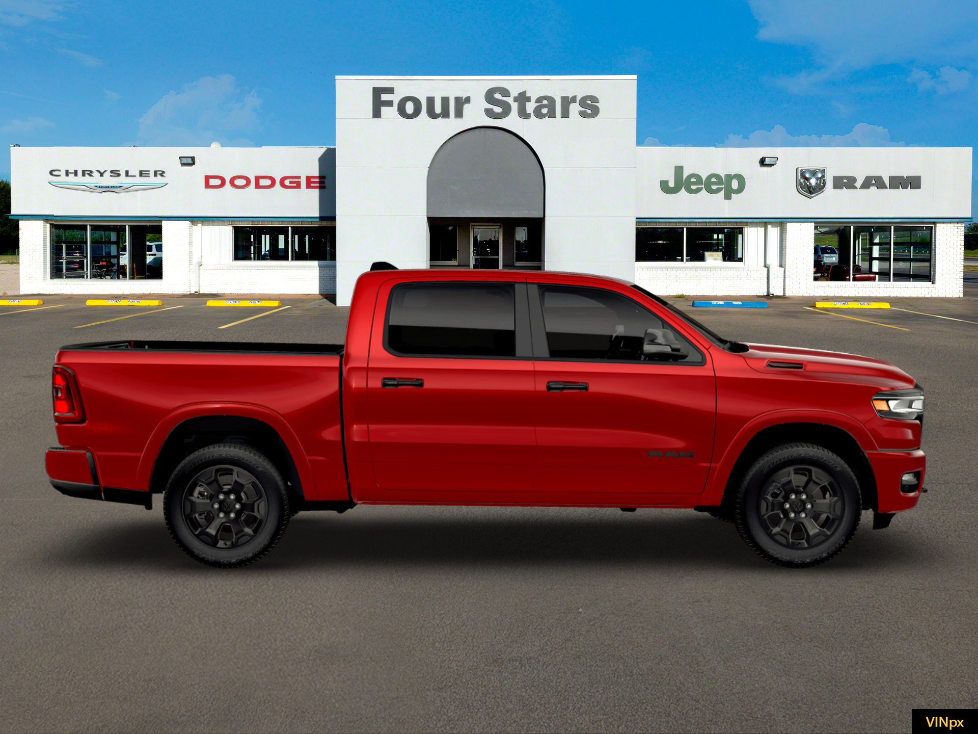 2026 RAM Ram 1500 RAM 1500 LONE STAR CREW CAB 4X4 5'7' BOX
