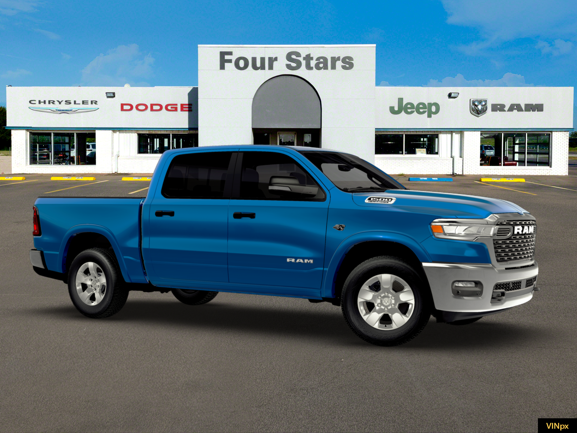 2026 RAM Ram 1500 RAM 1500 LONE STAR CREW CAB 4X4 5'7' BOX