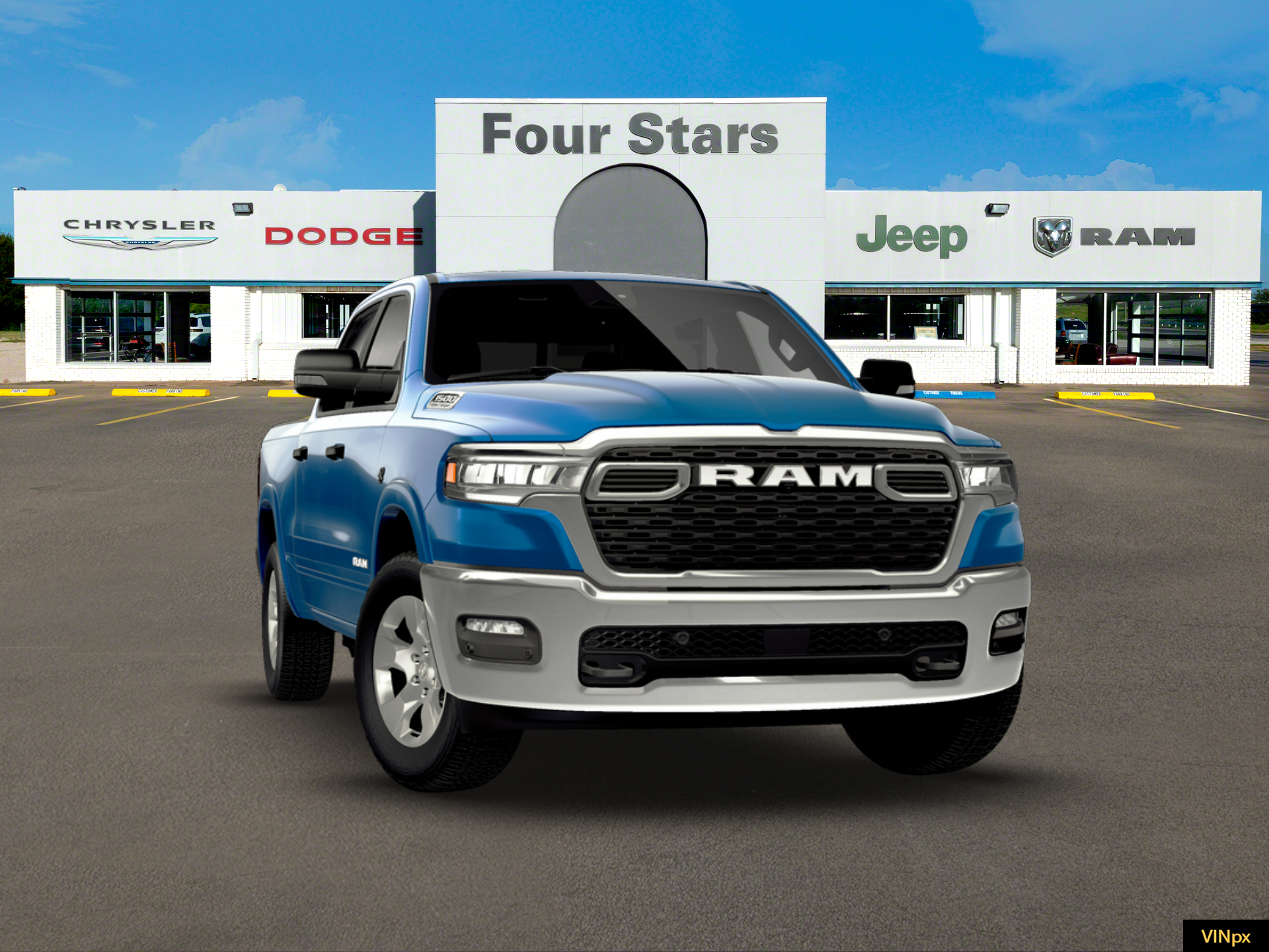 2026 RAM Ram 1500 RAM 1500 LONE STAR CREW CAB 4X4 5'7' BOX