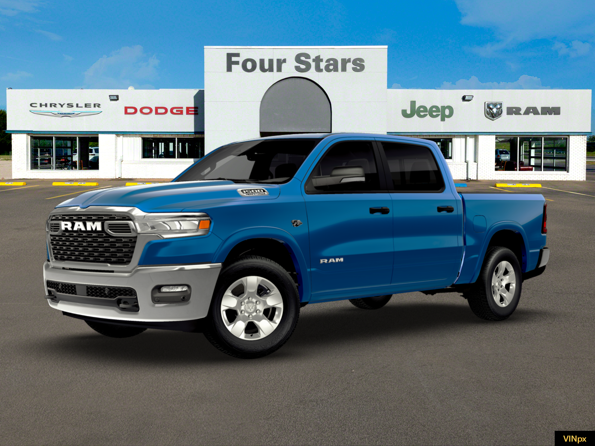 2026 RAM Ram 1500 RAM 1500 LONE STAR CREW CAB 4X4 5'7' BOX