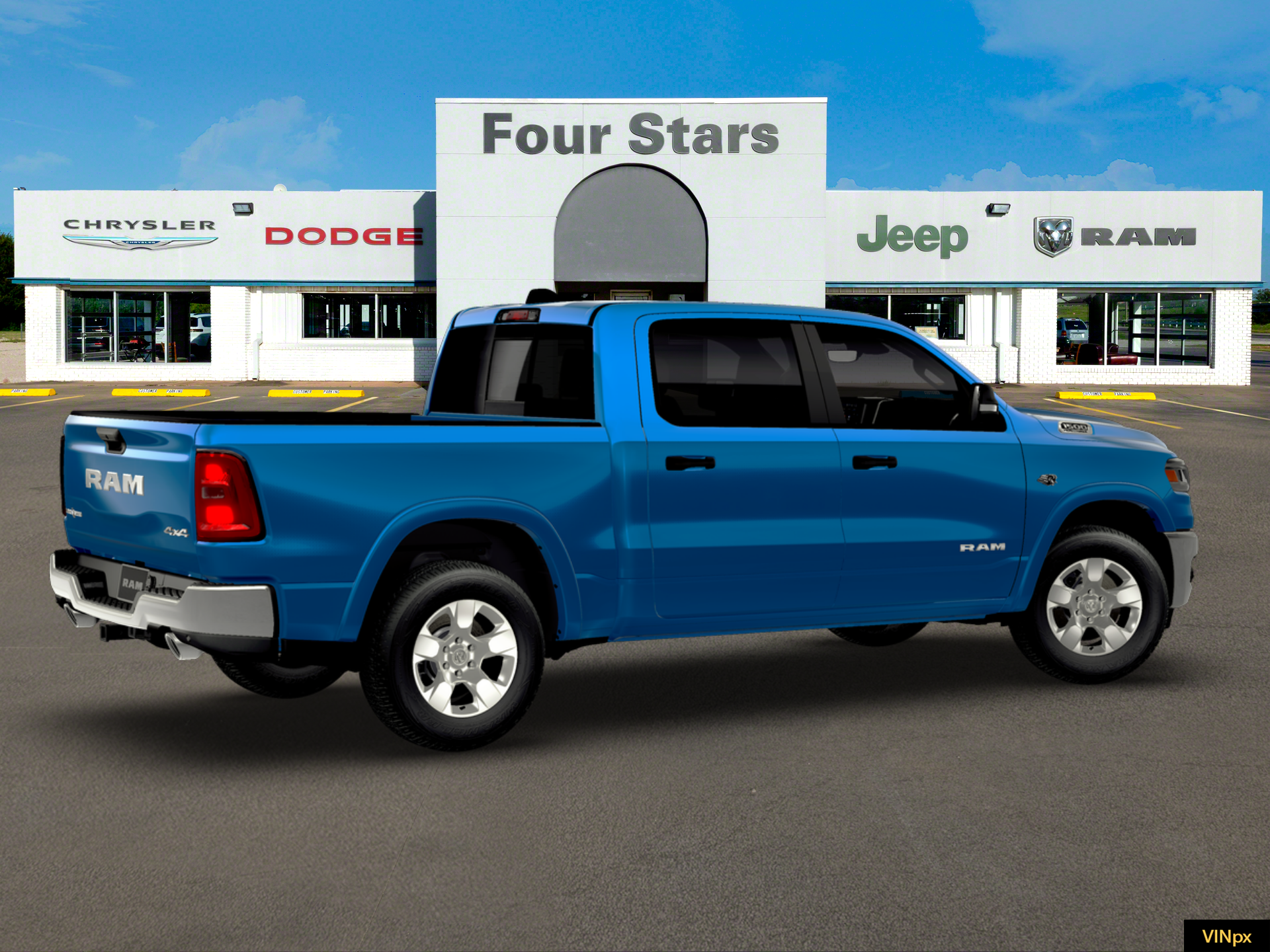 2026 RAM Ram 1500 RAM 1500 LONE STAR CREW CAB 4X4 5'7' BOX