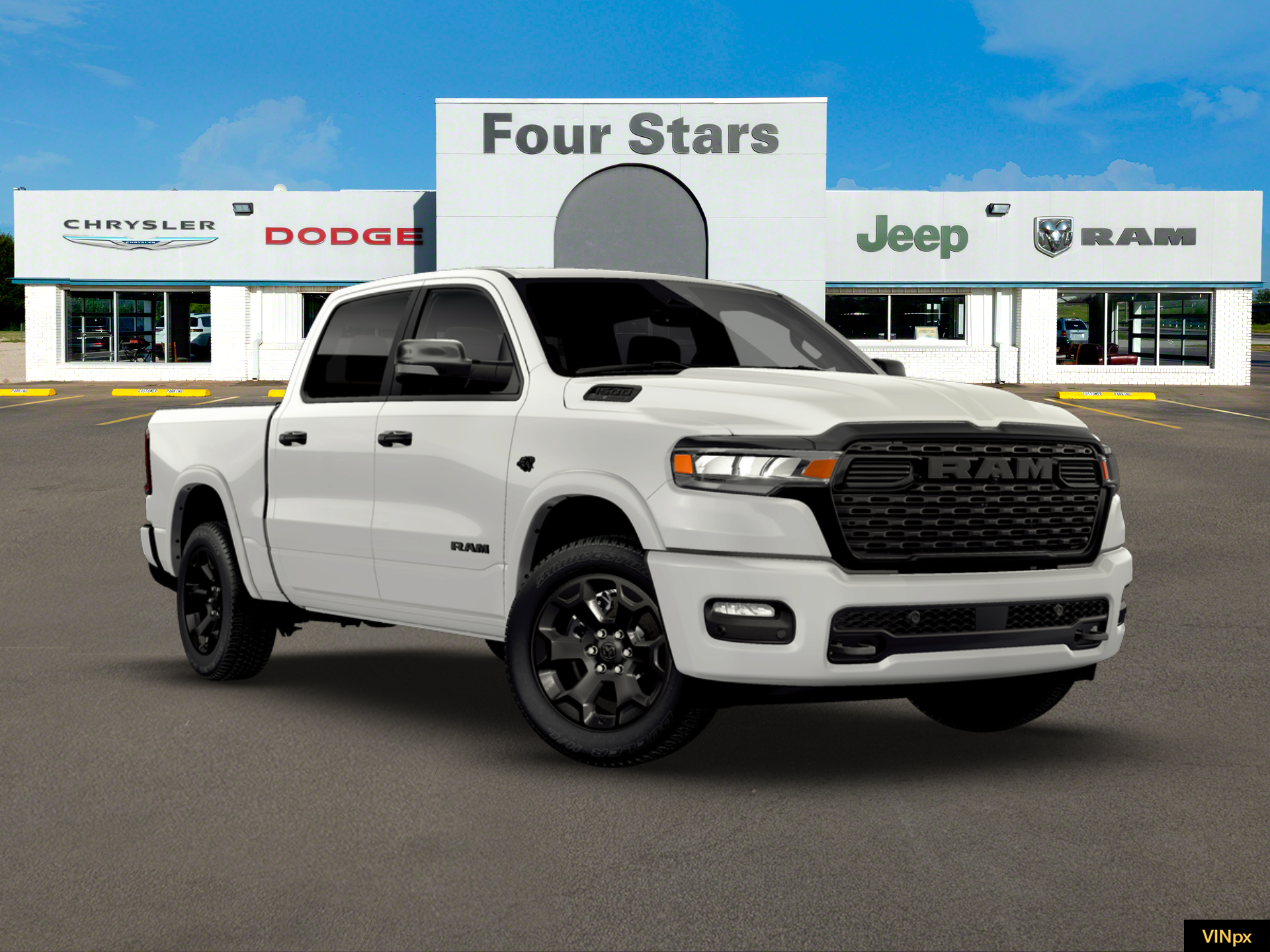 2026 RAM Ram 1500 RAM 1500 LONE STAR CREW CAB 4X4 5'7' BOX