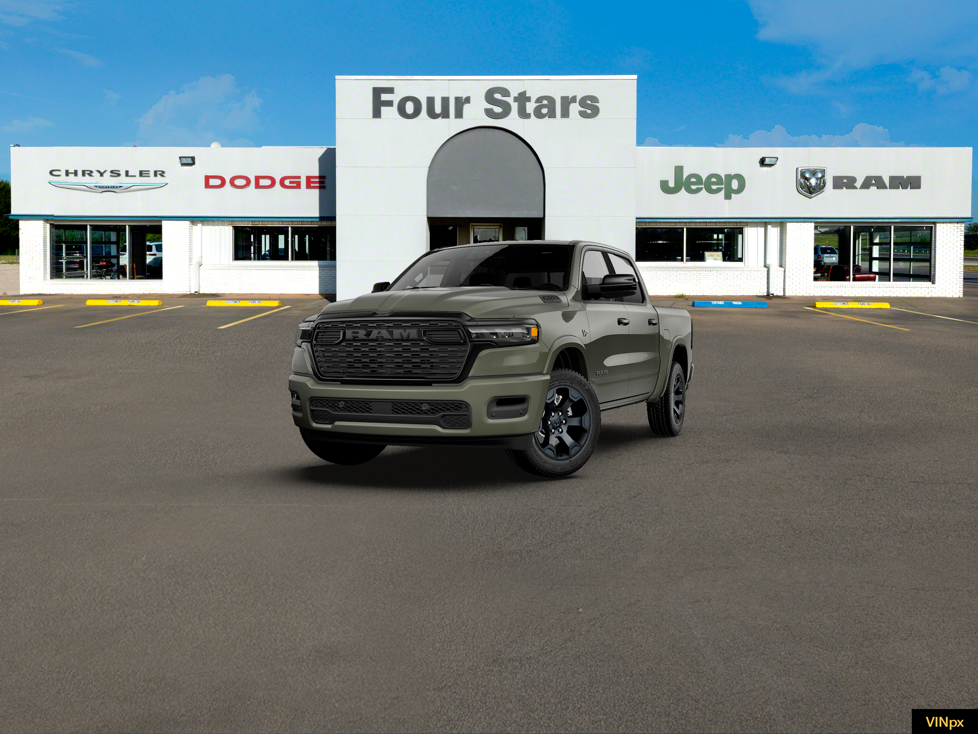 2027 RAM Ram 1500 RAM 1500 LONE STAR CREW CAB 4X4 5'7' BOX