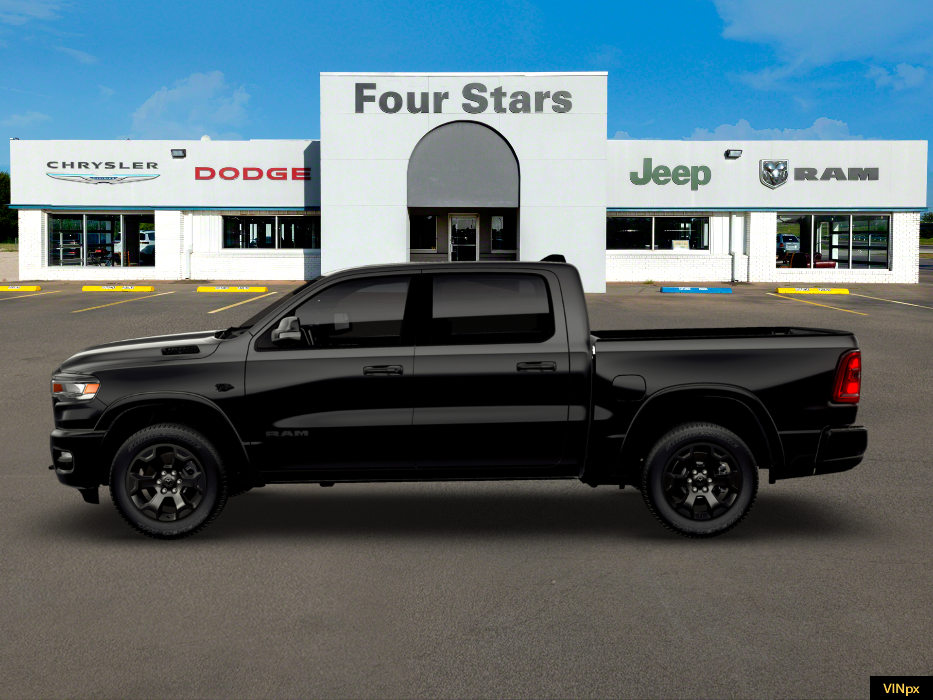 2026 RAM Ram 1500 RAM 1500 LONE STAR CREW CAB 4X4 5'7' BOX
