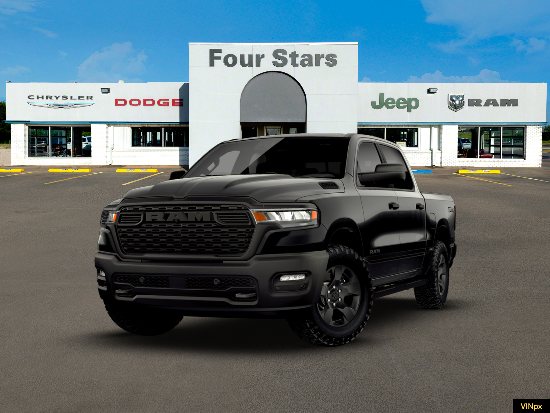 2026 RAM Ram 1500 RAM 1500 WARLOCK CREW CAB 4X4 5'7' BOX