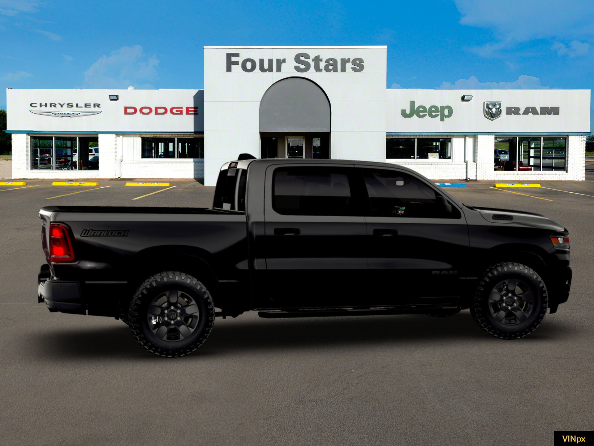 2026 RAM Ram 1500 RAM 1500 WARLOCK CREW CAB 4X4 5'7' BOX
