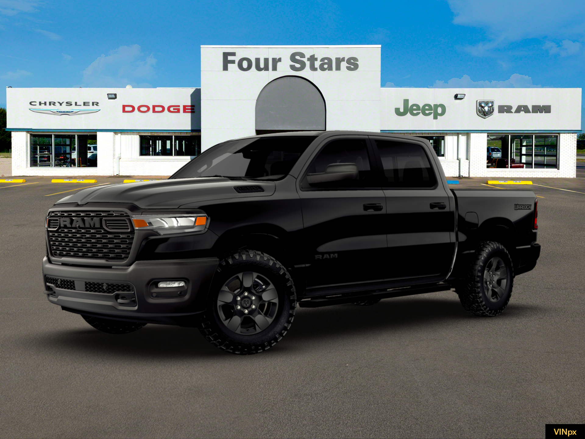 2026 RAM Ram 1500 RAM 1500 WARLOCK CREW CAB 4X4 5'7' BOX