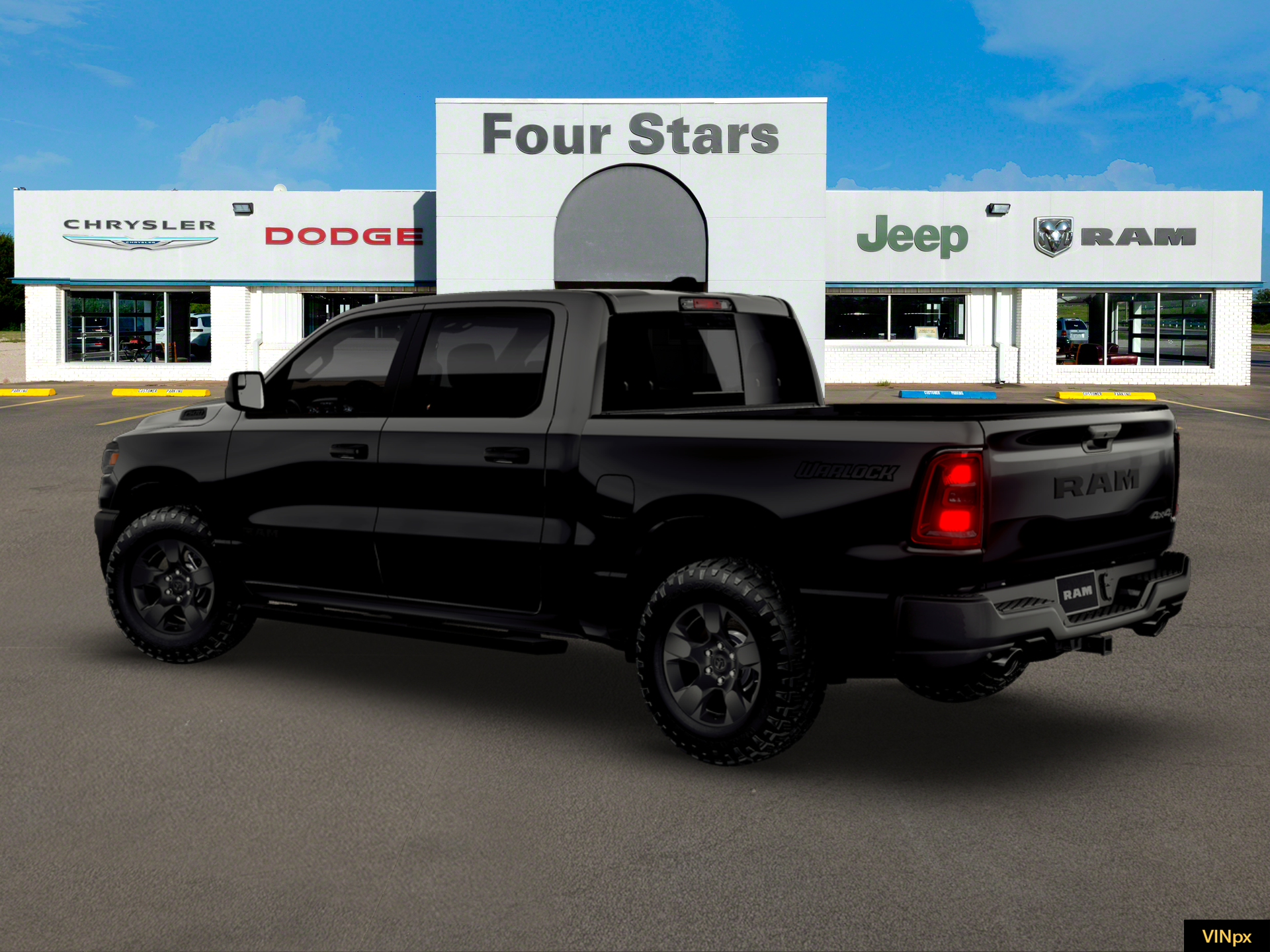 2026 RAM Ram 1500 RAM 1500 WARLOCK CREW CAB 4X4 5'7' BOX