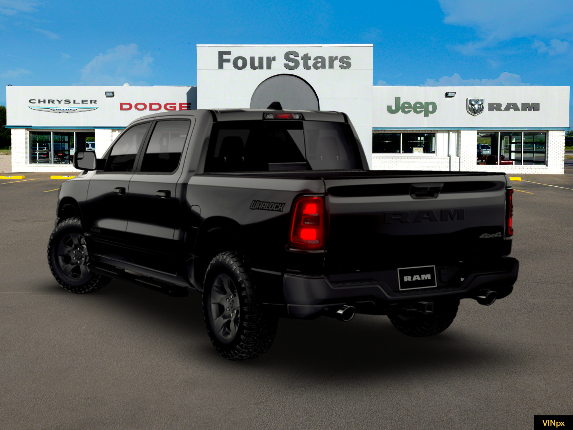 2026 RAM Ram 1500 RAM 1500 WARLOCK CREW CAB 4X4 5'7' BOX