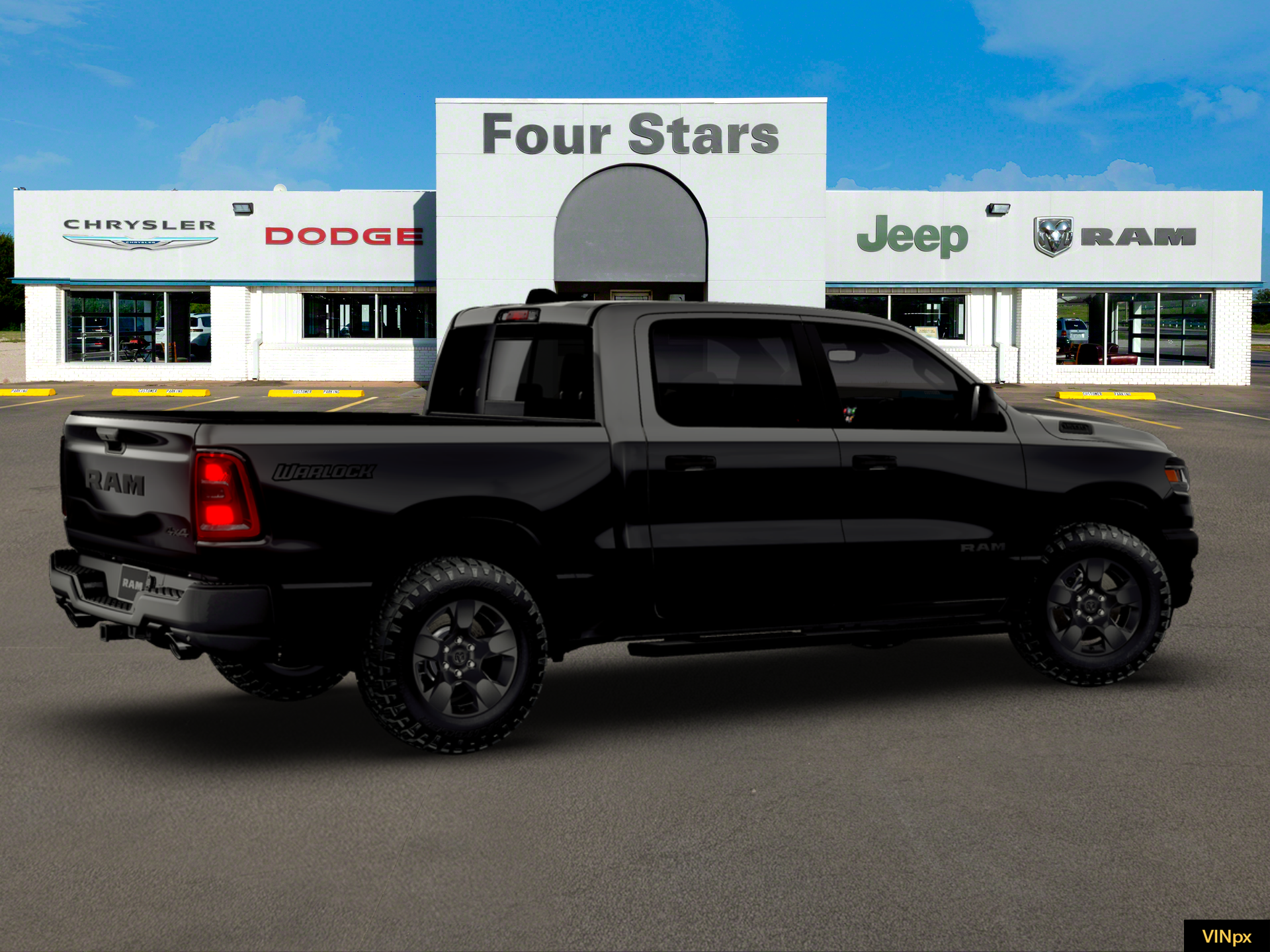 2026 RAM Ram 1500 RAM 1500 WARLOCK CREW CAB 4X4 5'7' BOX