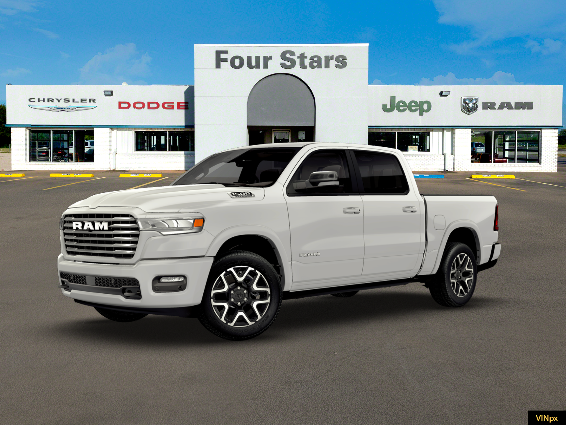 2026 RAM Ram 1500 RAM 1500 LARAMIE CREW CAB 4X4 5'7' BOX