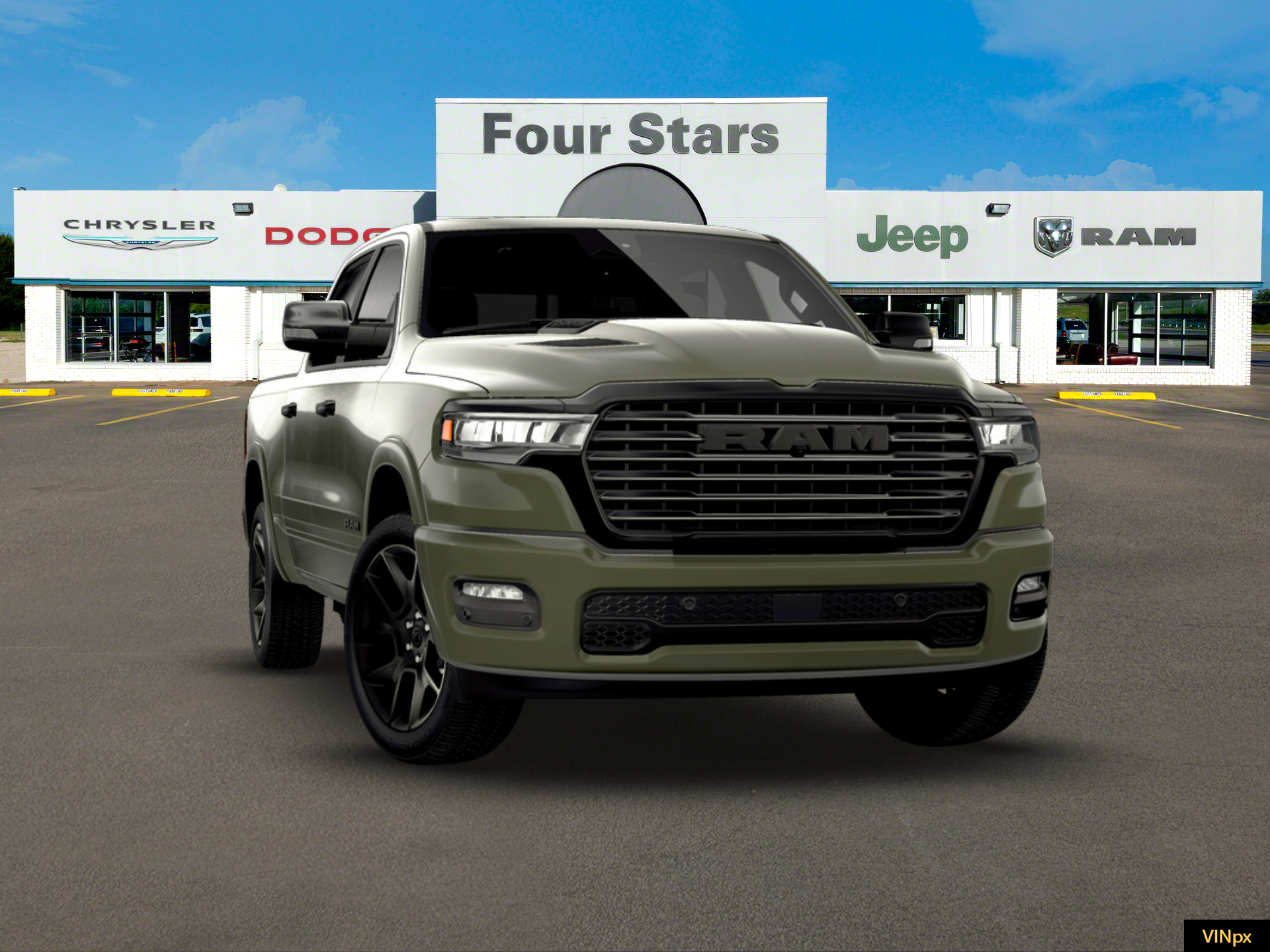 2026 RAM Ram 1500 RAM 1500 LARAMIE CREW CAB 4X4 5'7' BOX