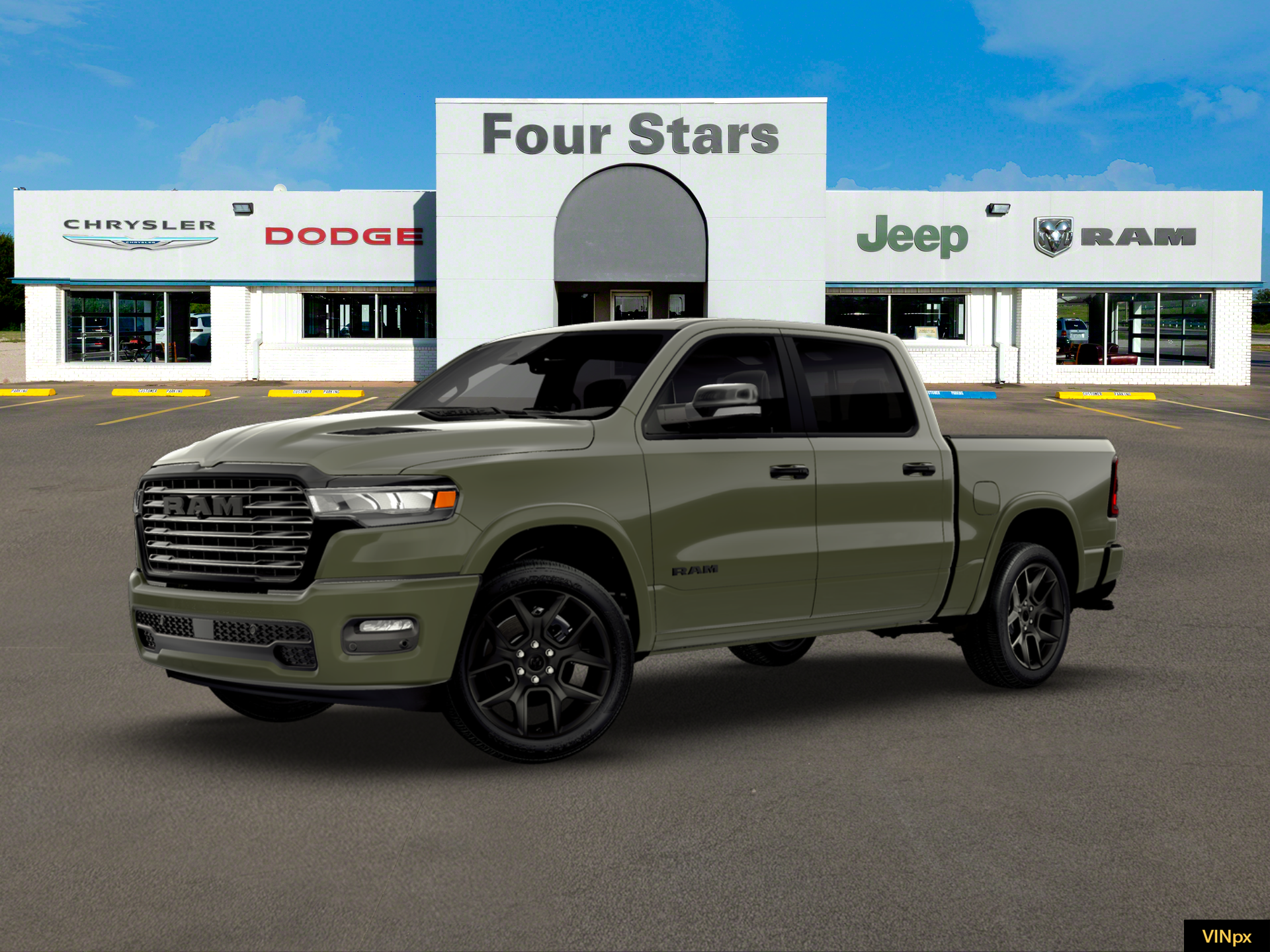 2026 RAM Ram 1500 RAM 1500 LARAMIE CREW CAB 4X4 5'7' BOX