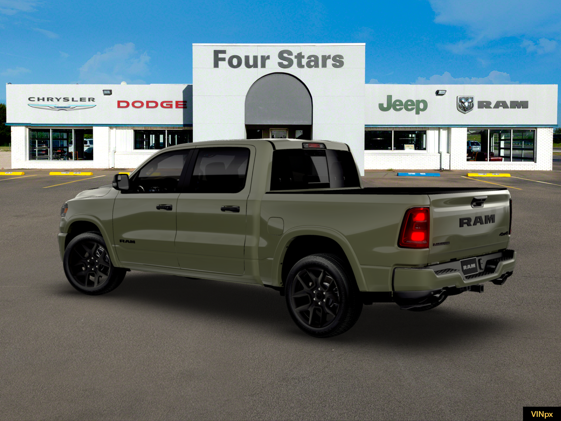 2026 RAM Ram 1500 RAM 1500 LARAMIE CREW CAB 4X4 5'7' BOX