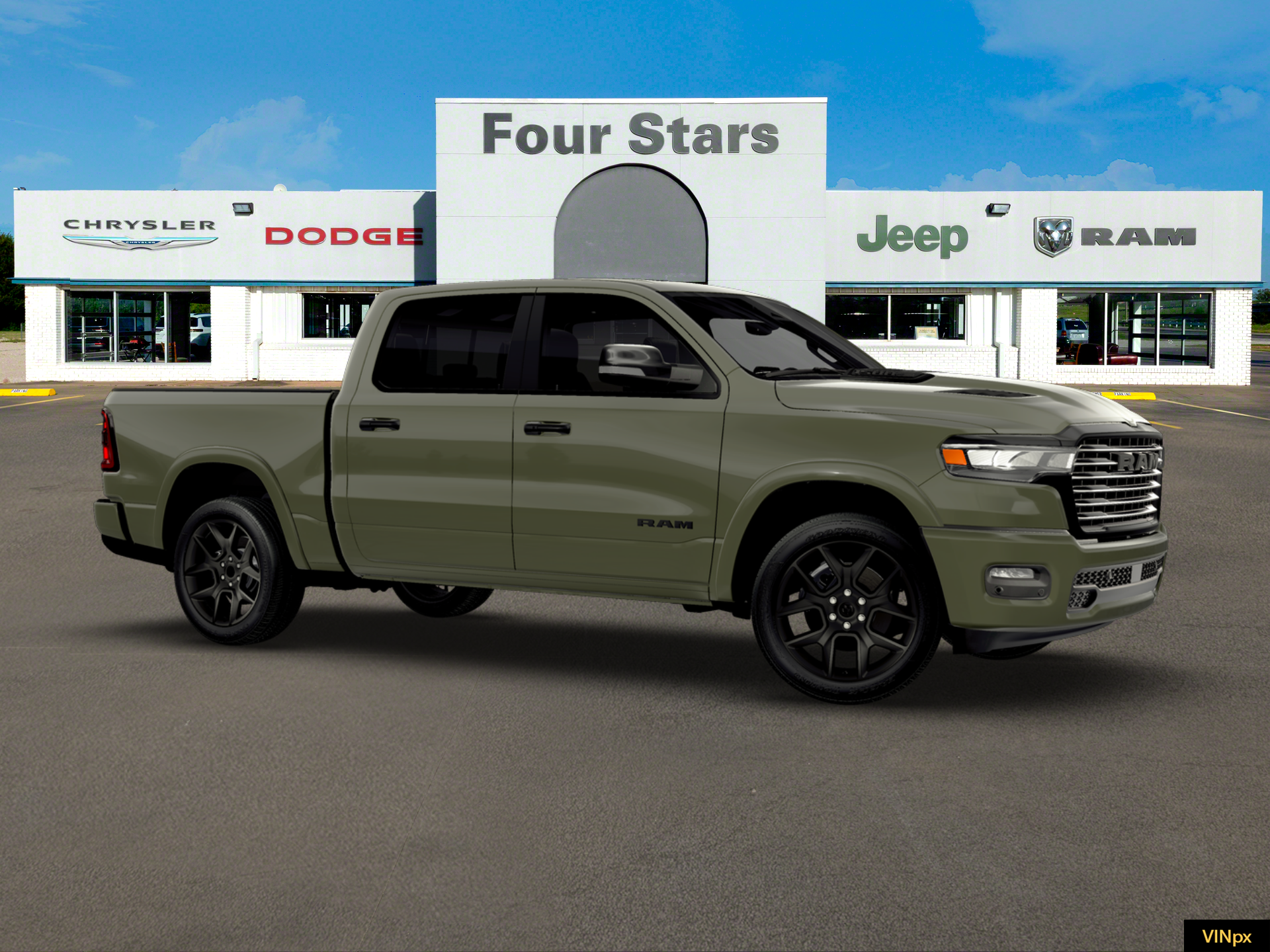 2026 RAM Ram 1500 RAM 1500 LARAMIE CREW CAB 4X4 5'7' BOX