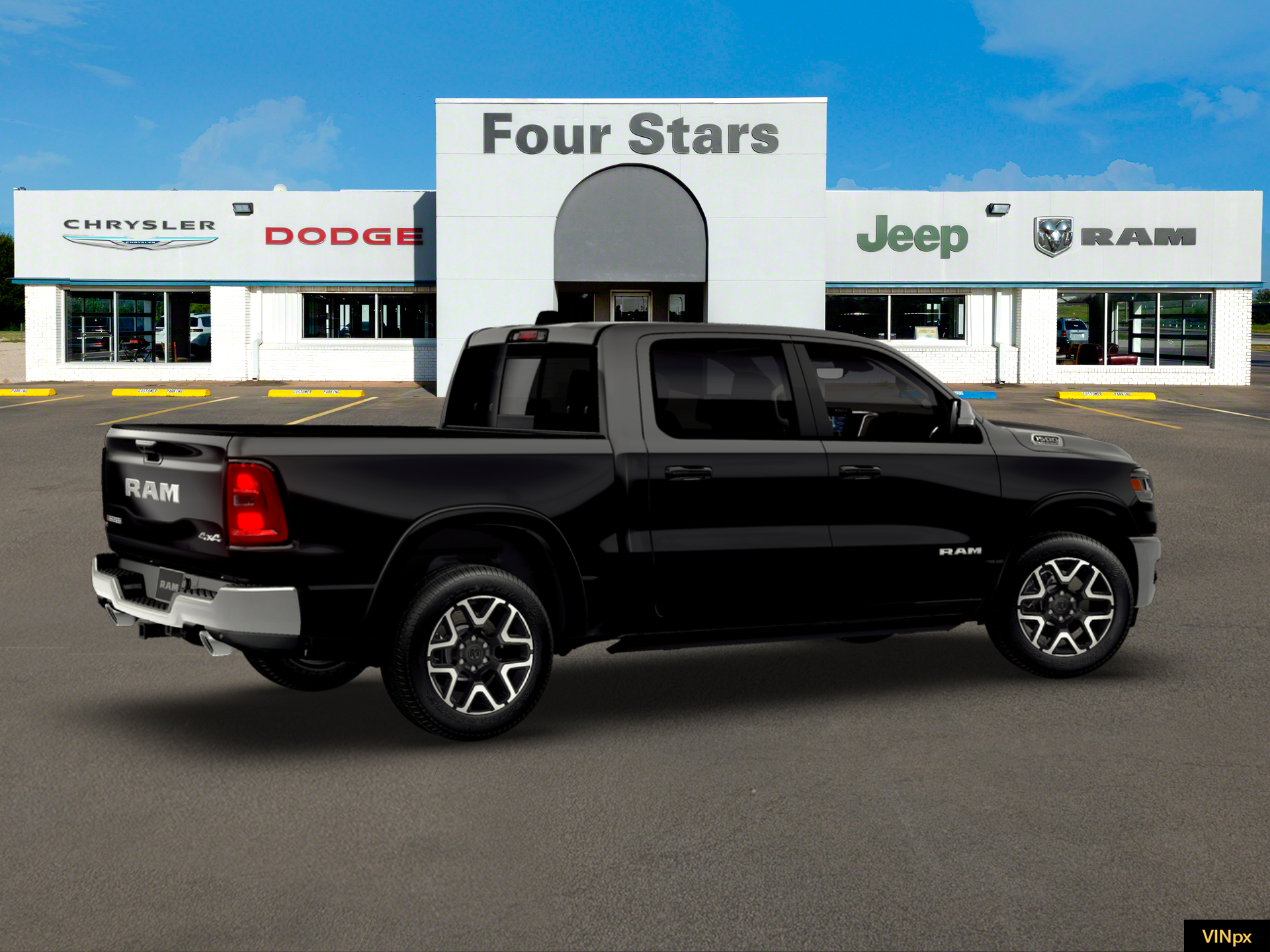 2026 RAM Ram 1500 RAM 1500 LARAMIE CREW CAB 4X4 5'7' BOX