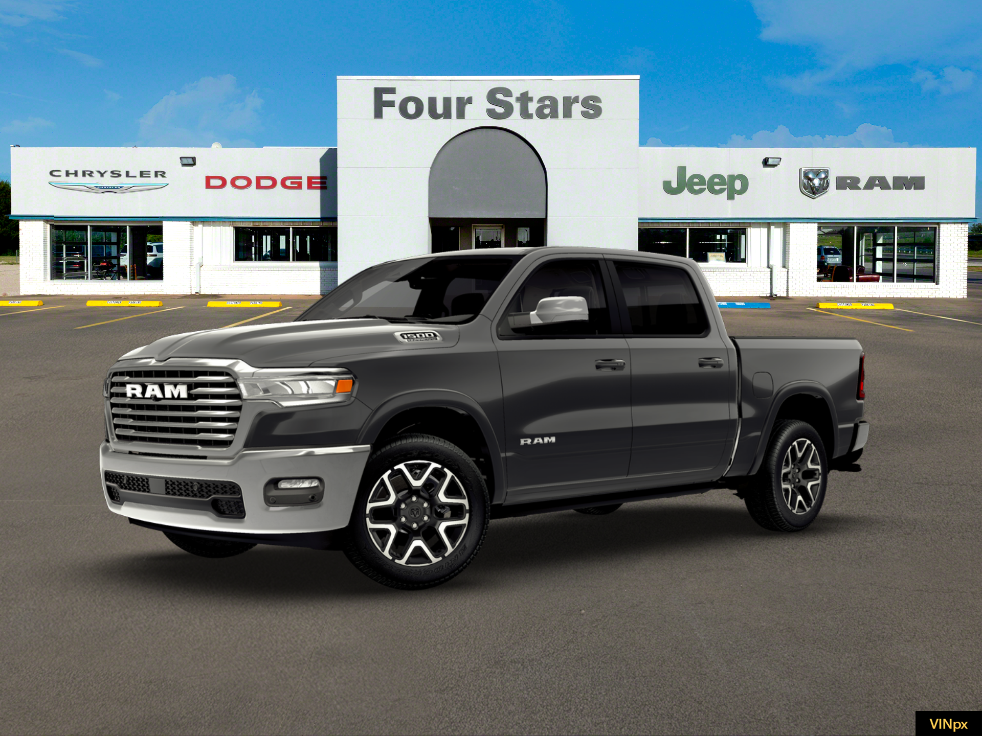 2026 RAM Ram 1500 RAM 1500 LARAMIE CREW CAB 4X4 5'7' BOX