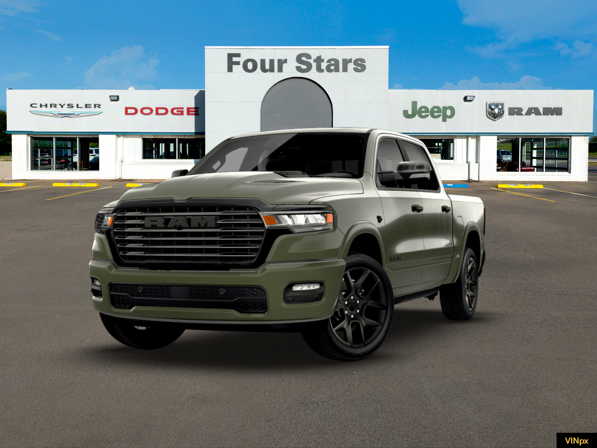 2026 RAM Ram 1500 RAM 1500 LARAMIE CREW CAB 4X4 5'7' BOX
